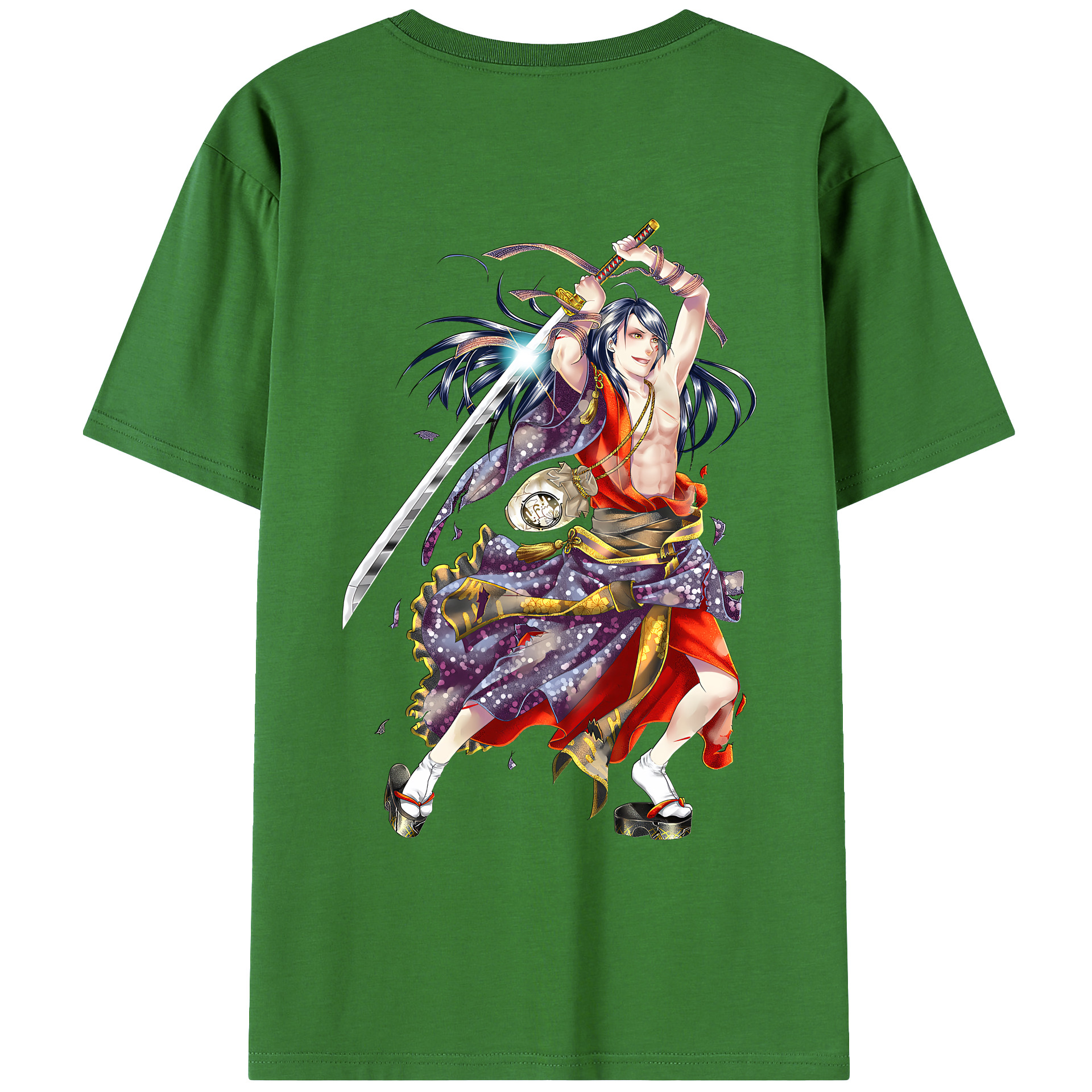 （画像用） 刀剣乱舞 Touken Ranbu レディース半袖Tシャツ(バックプリント)